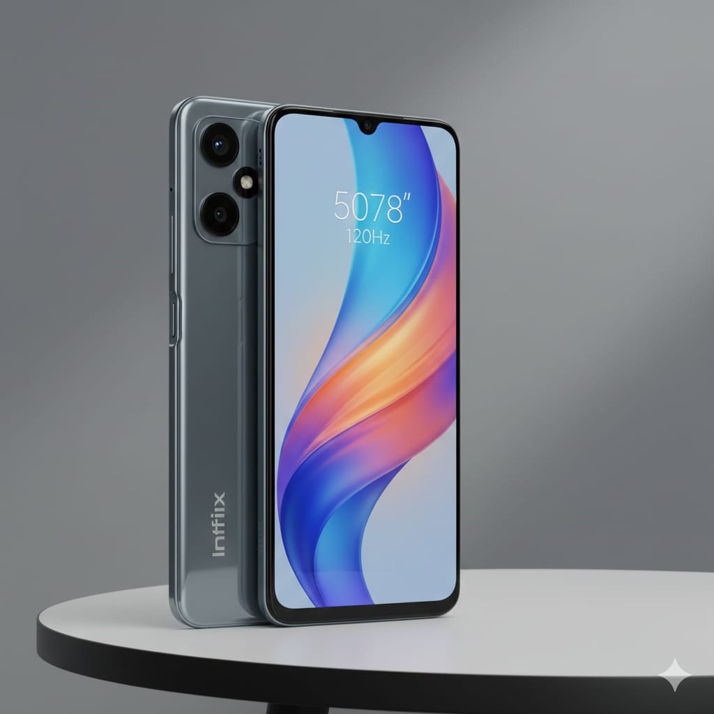 Infinix Hot 50 4G, HP sejutaan dengan Helio G100, layar 120Hz, kamera 50MP, dan memory UFS. Gaming lancar, baterai besar, harga Rp1,7 juta.