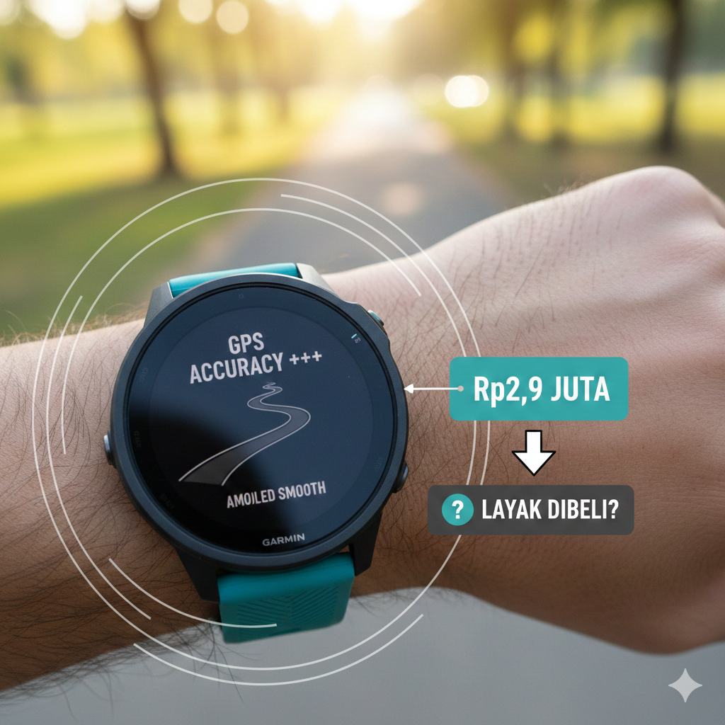 Review Garmin Forerunner 165: GPS Makin Akurat, Layar AMOLED Smooth, Harga Turun ke Rp2,9 Juta, Layak Dibeli?  