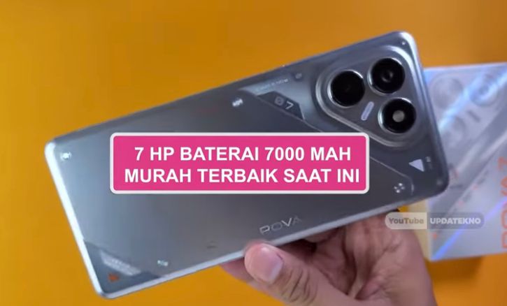 Cari HP baterai 7.000 mAh murah terbaik 2026? Ini rekomendasi Oppo, Realme, hingga Redmi harga mulai 1 jutaan yang awet seharian. Cek di sini!