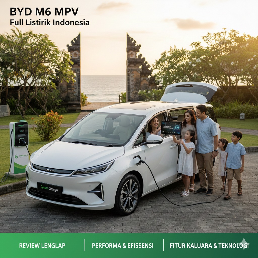 BYD M6 MPV Full Listrik Indonesia: Review Lengkap, Performa dan Fitur untuk Keluarga