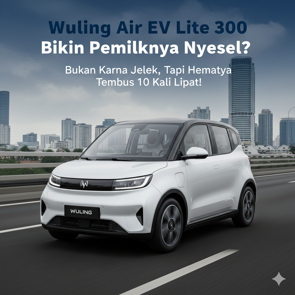 Wuling Air EV Lite 300 Bikin Pemiliknya Nyesel? Bukan Karena Jelek, Tapi Hematnya Tembus 10 Kali Lipat!