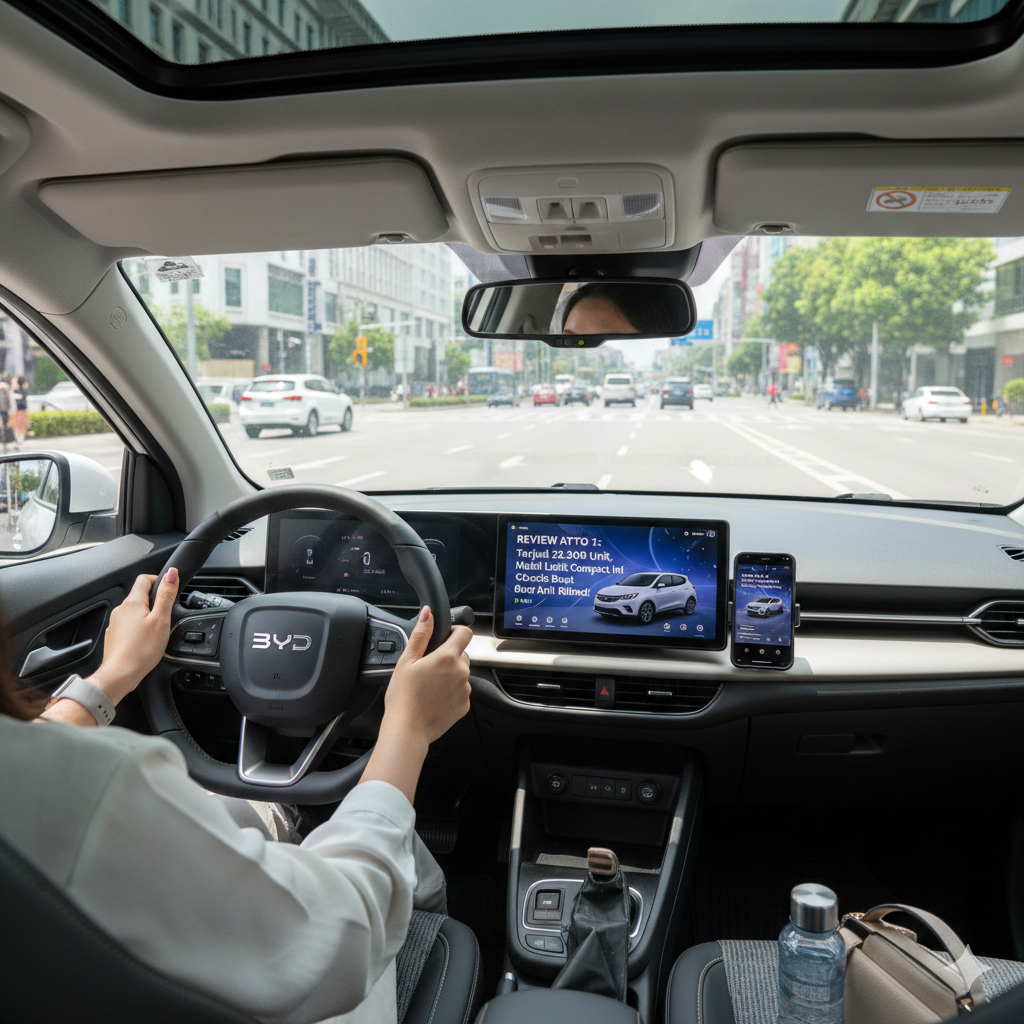 Review BYD Atto 1 dari POV Perempuan: Terjual 22.500 Unit, Mobil Listrik Compact Ini Cocok Buat Harian dan Anti Ribet!