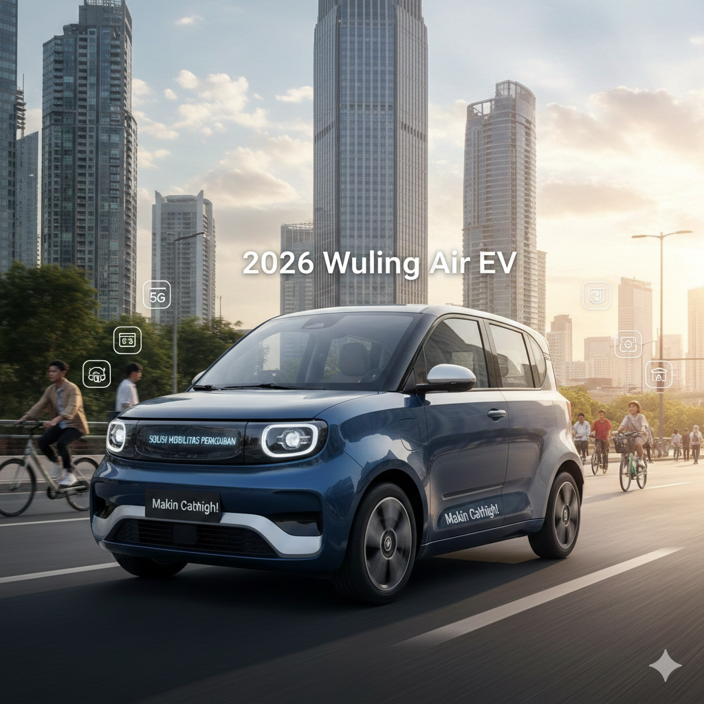 2026 Wuling Air EV Makin Canggih! Ini Alasan Mobil Listrik Mungil Ini Jadi Solusi Mobilitas Perkotaan