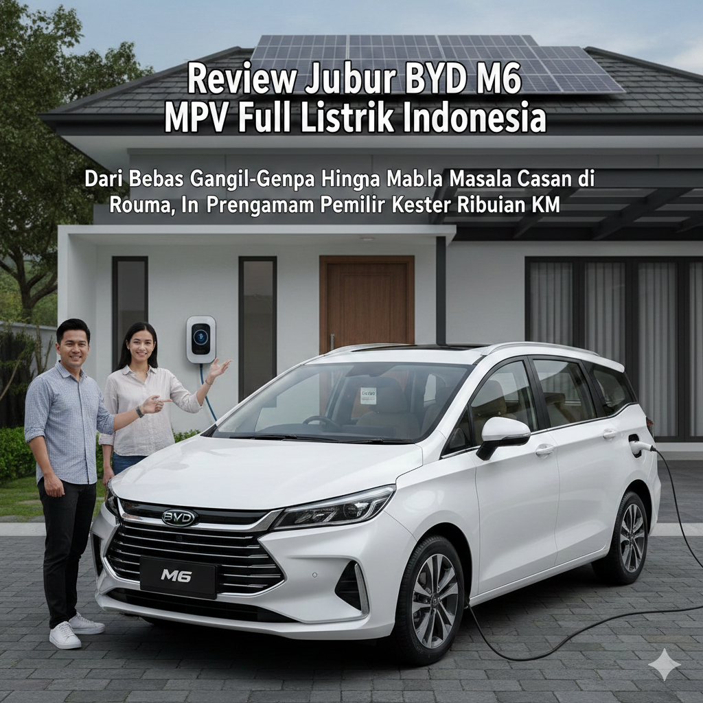 Review Jujur BYD M6 MPV Full Listrik Indonesia: Dari Bebas Ganjil‑Genap Hingga Masalah Casan di Rumah, Ini Pengalaman Pemilik Setelah Ribuan