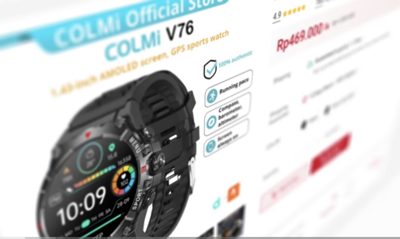 Smartwatch murah GPS makin diminati. Ini perbandingan Colmi, Black Shark, dan City Jungle harga Rp400&ndash;800 ribuan. 