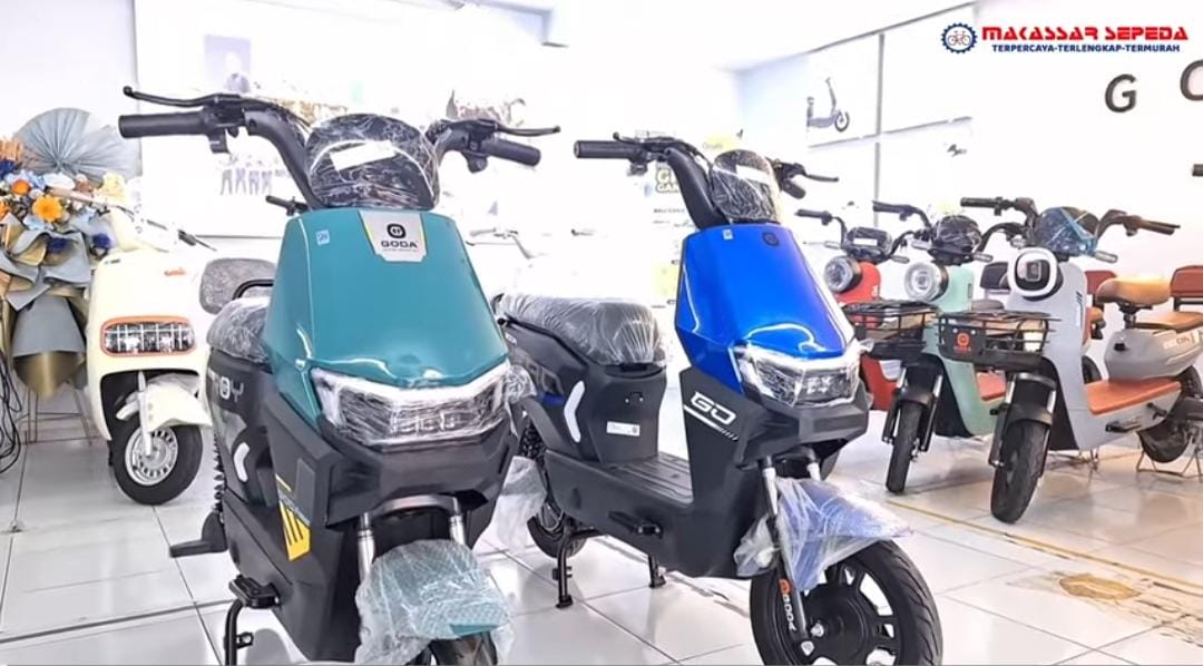 Review Goda Hero 006, sepeda listrik harga Rp4 jutaan, motor 650 watt, jarak 45 km, fitur IoT dan EABS lengkap.