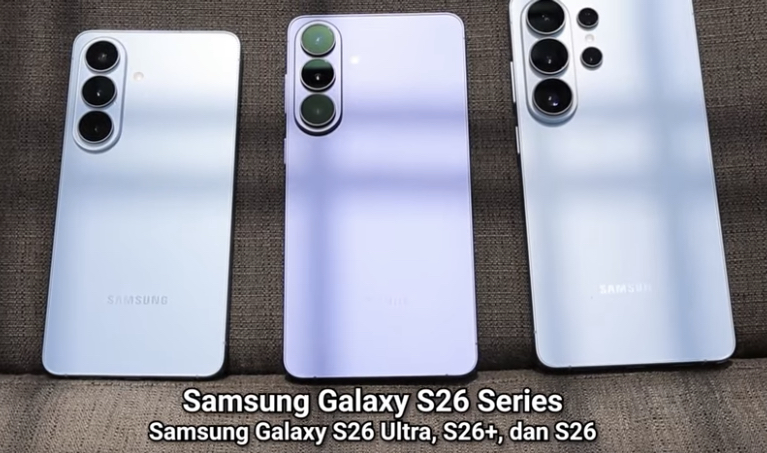 Samsung Galaxy S26 &amp; S26 Plus resmi rilis! Chipset 2nm pertama di dunia, baterai lebih besar &amp; desain premium mirip Ultra. Cek harga &amp; promo PO di sini!