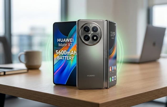 Huawei Mate X7 resmi hadir 5 Maret, smartphone lipat tangguh dengan kamera True to Color 2.0 dan baterai 5.600 mAh.