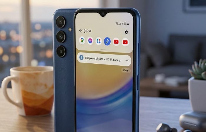 Samsung Galaxy A07 5G diuji seharian, baterai 6000 mAh tembus 11 jam screen on time. Layak di harga Rp jutaan?