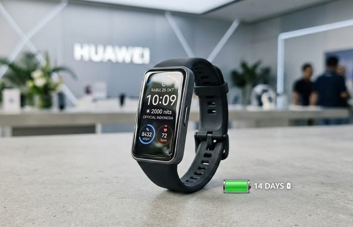 Huawei Band 11 hadir dengan layar 2000 nits, fitur kesehatan lengkap dan baterai 14 hari. Smartband rasa smartwatch!