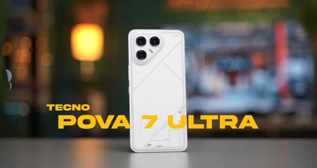 Review Tecno Pova 7 Ultra 5G harga Rp4 jutaan, performa tembus 1 juta AnTuTu, layar AMOLED 144Hz dan kamera 4K 60fps.