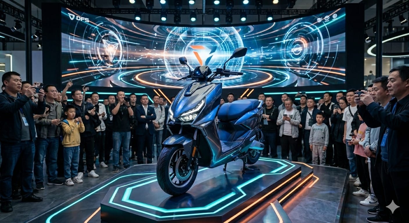 Motor listrik baru terjual 130.000 unit di China. Berpotensi masuk Indonesia dan bikin pasar makin panas.