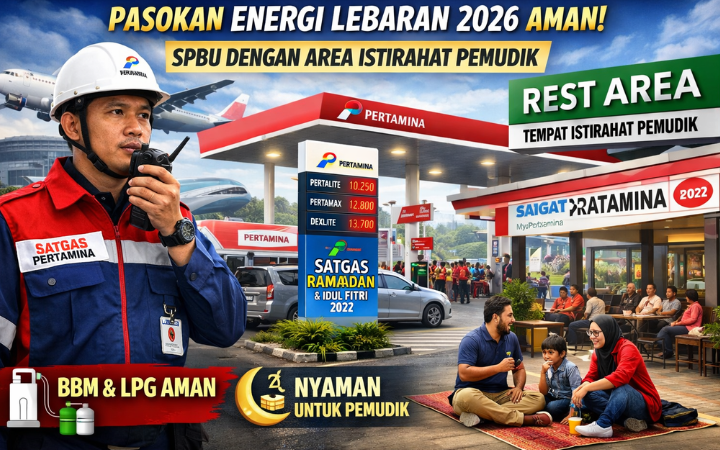 BBM: Pertamina siapkan energi BBM dan LPG aman untuk lebaran tahun ini.