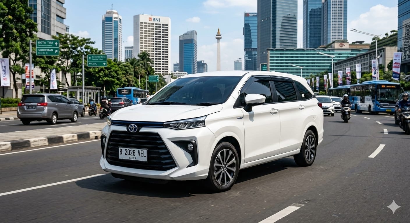 Toyota Veloz Hybrid 2026 dirumorkan meluncur dengan konsumsi 30 km/l dan harga Rp350 jutaan. Simak bocoran spesifikasinya!