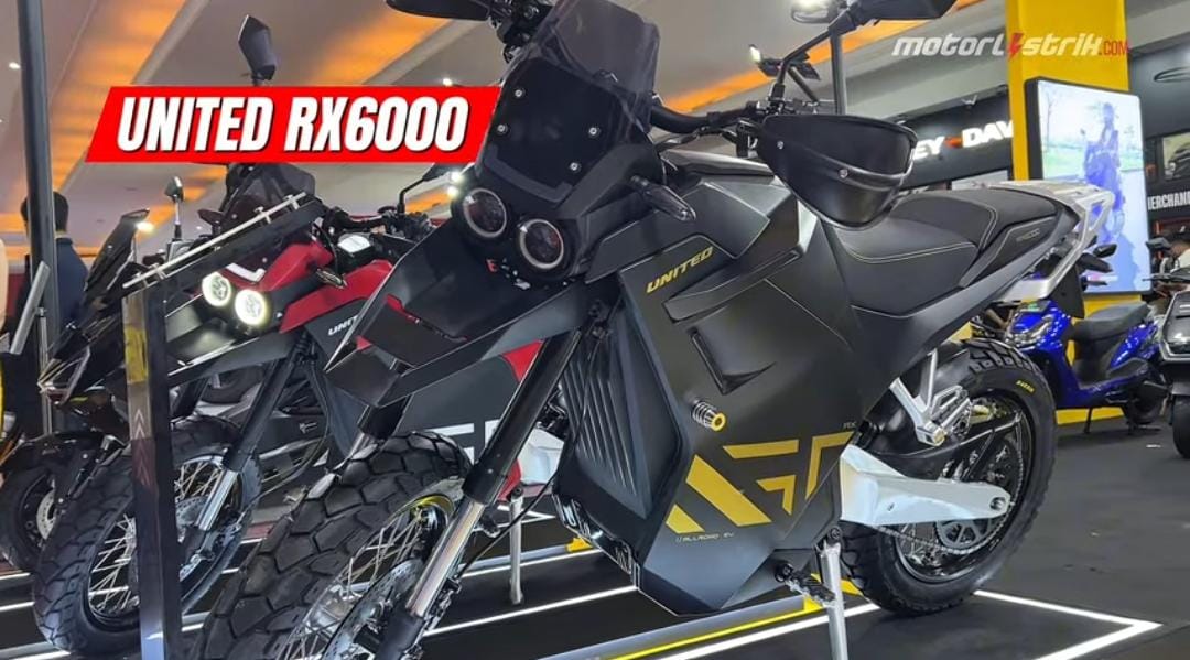 Motor listrik United terbaru di IMS 2026 hadir dengan dinamo 6 kW, jarak tempuh 120 km, harga Rp49 jutaan dan stok terbatas hanya 5 unit.