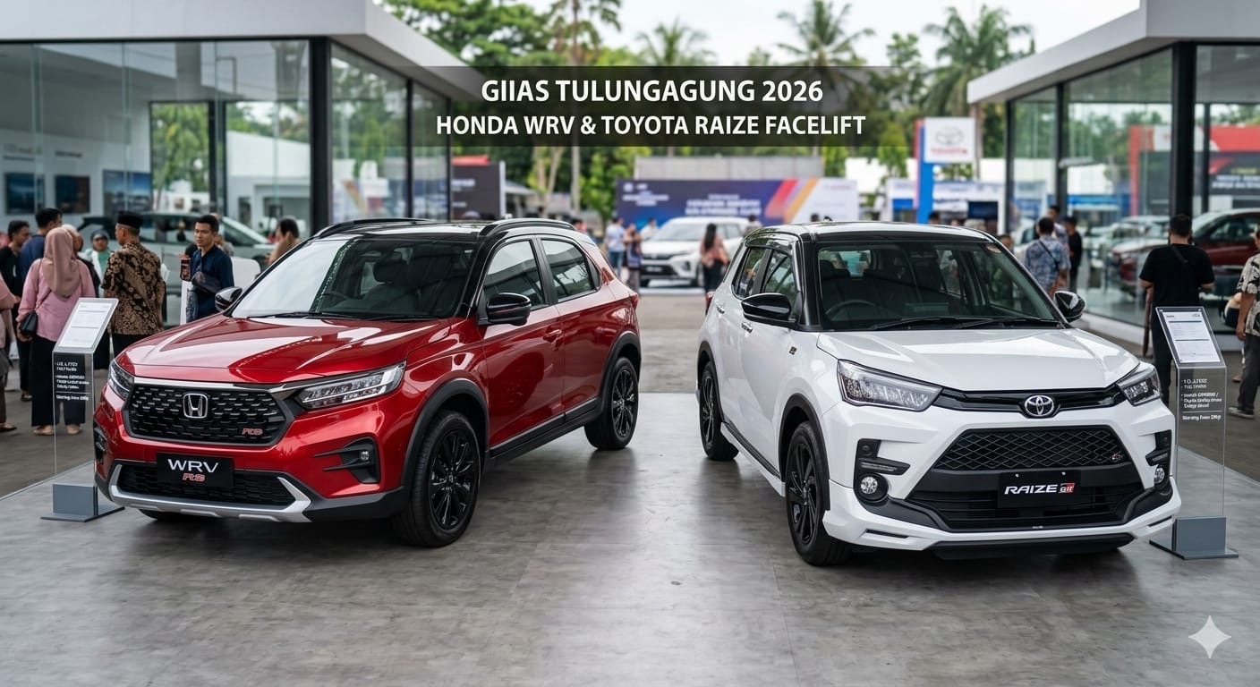 Honda WRV vs Toyota Raize 2026 facelift hadir dengan eksterior baru, interior modern, dan harga stabil, bikin konsumen SUV compact makin bingung pilih.