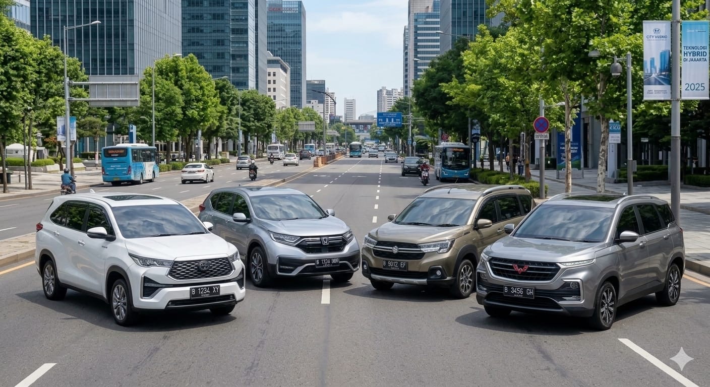 Toyota Hybrid System unggul di Jakarta, efisien, andal, dan mudah dirawat. Simak perbandingan dengan mobil hybrid lain!