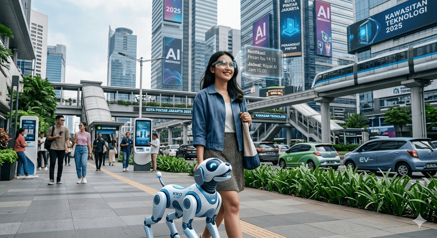 Perangkat AI Canggih 2025 Makin Mengubah Hidup: Dari Robot Peliharaan Pintar hingga Kacamata AR yang Tampilkan Notifikasi di Depan Mata