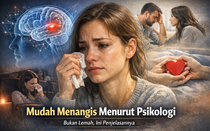Orang Mudah Menangis bukan karna satu faktor .