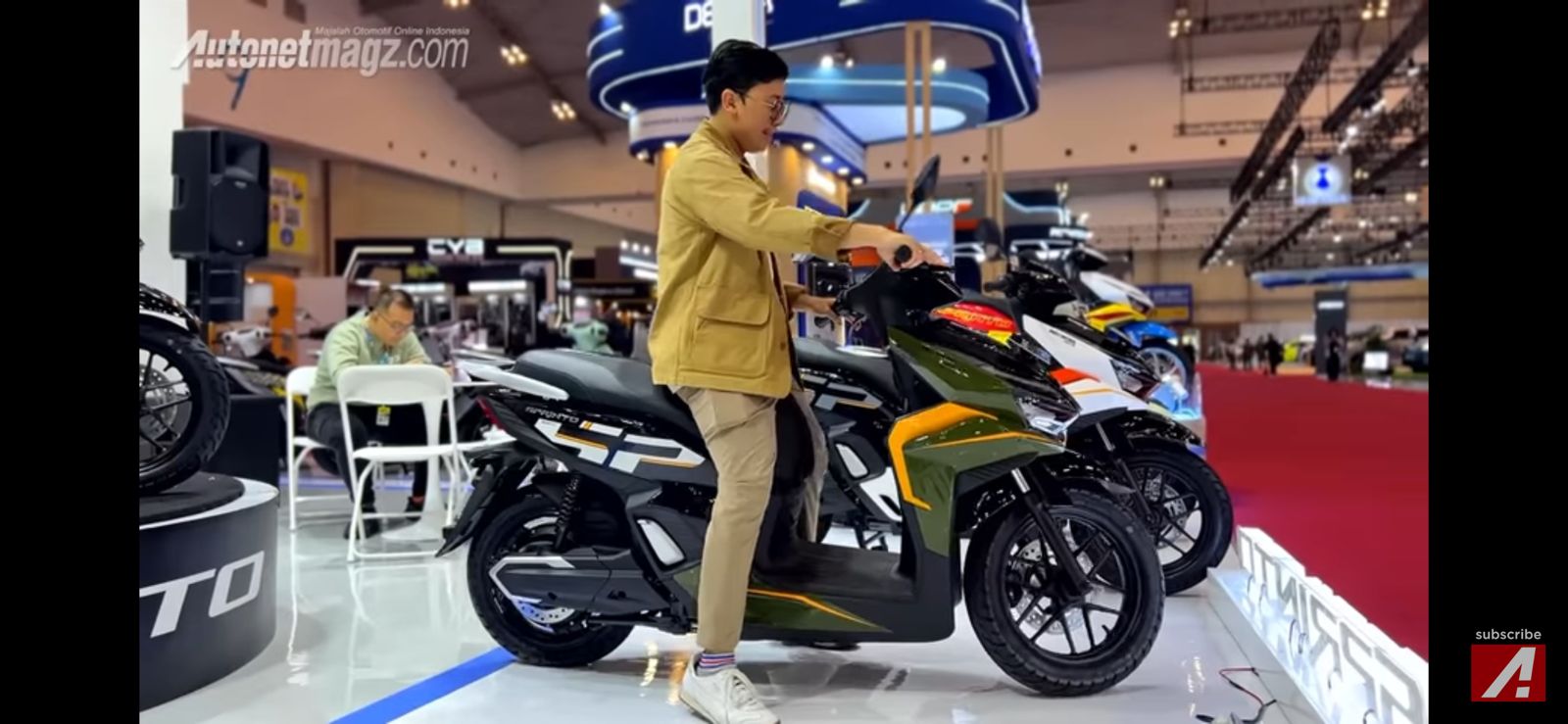 Indomobil EMotor Sprinto EV resmi meluncur dengan motor 3,5 kW, top speed 95 km/jam, desain sporty, dan jarak tempuh hingga 110 km.