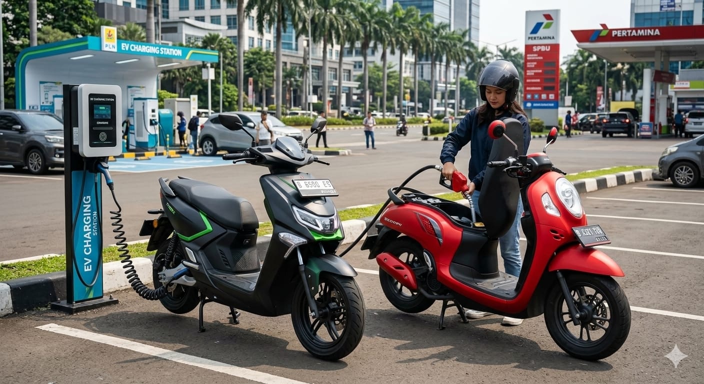 Motor listrik punya 5 kekurangan yang sering dibahas, dari jarak tempuh hingga baterai. Benarkah motor listrik kalah dari motor bensin?
