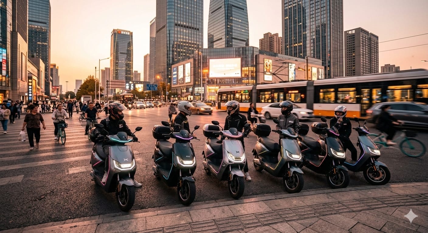 Perjalanan motor listrik di tanjakan Cisadon menunjukkan peran regenerative braking yang membantu menambah daya baterai.