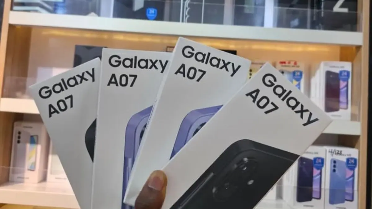 Samsung Galaxy A07 resmi hadir! HP 1 jutaan paling kencang dengan Helio G99, layar 90Hz, & update OS 6 tahun. Simak review lengkapnya di sini!
