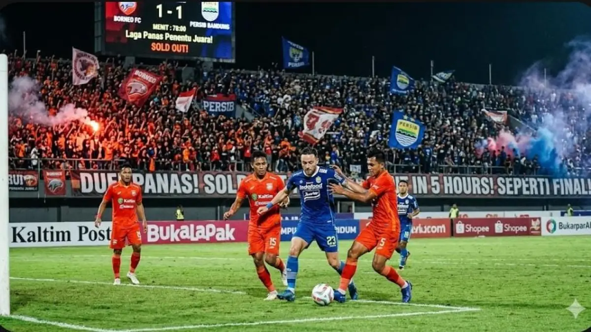 Borneo FC vs Persib Bandung sold out 5 jam! Duel panas penentu juara, Marc Klok sebut laga seperti final.
