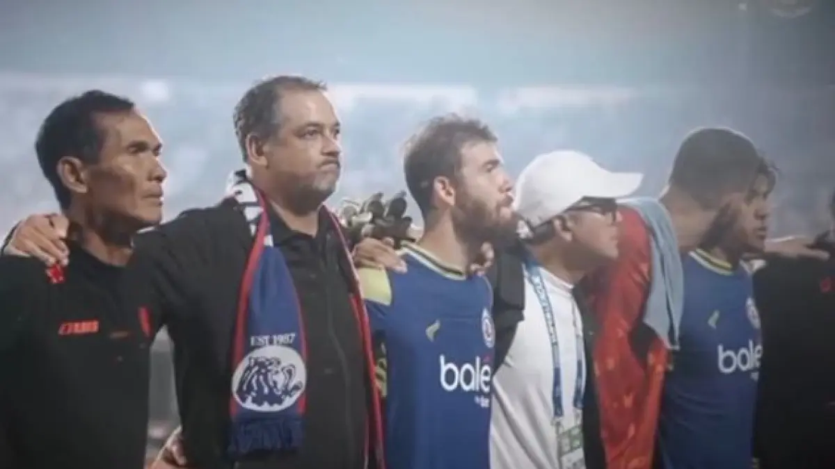 Marcos Santos beri kode keras tinggalkan Malang! Cek 4 kandidat pelatih baru Arema FC, mulai dari Eduardo Almeida hingga eks pelatih Timnas Thailand.