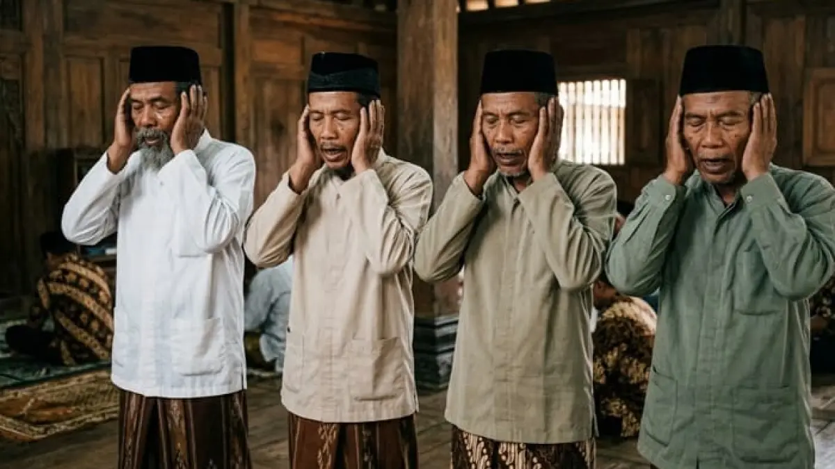 Masjid Saka Tunggal Banyumas punya tradisi adzan empat orang tanpa pengeras suara dan masih memakai penanggalan Aboge.