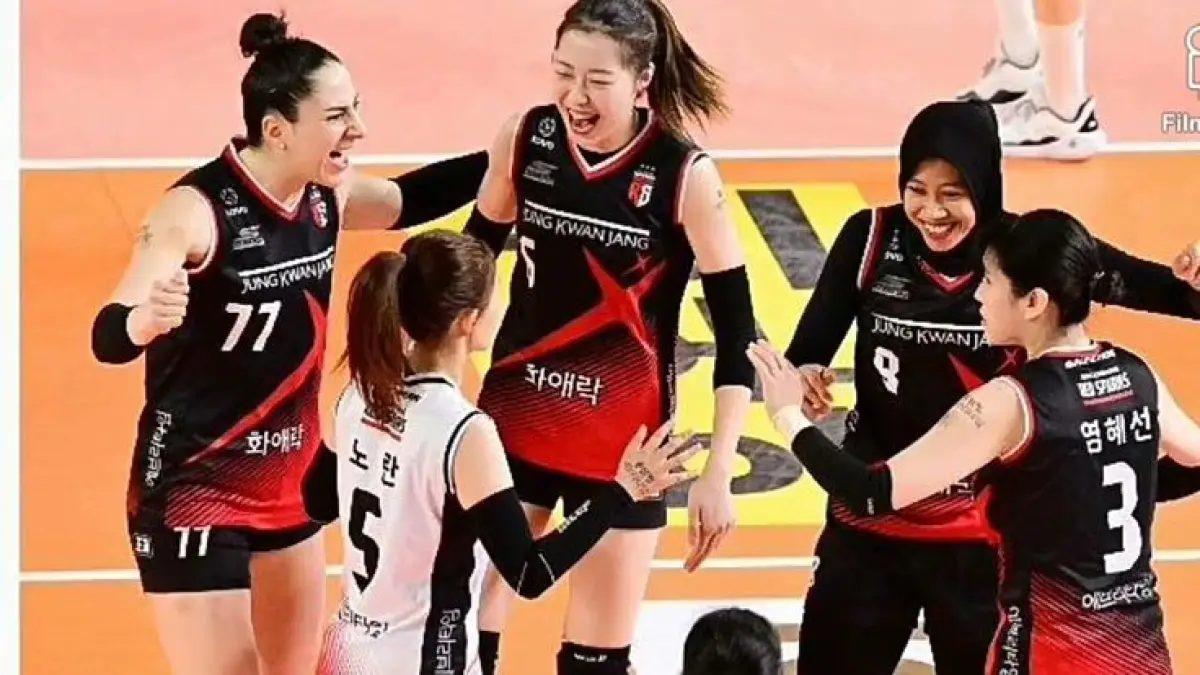 Rahasia spike brutal Megawati Hangestri di Liga Korea terungkap, headshot jadi bukti keganasan Megatron!