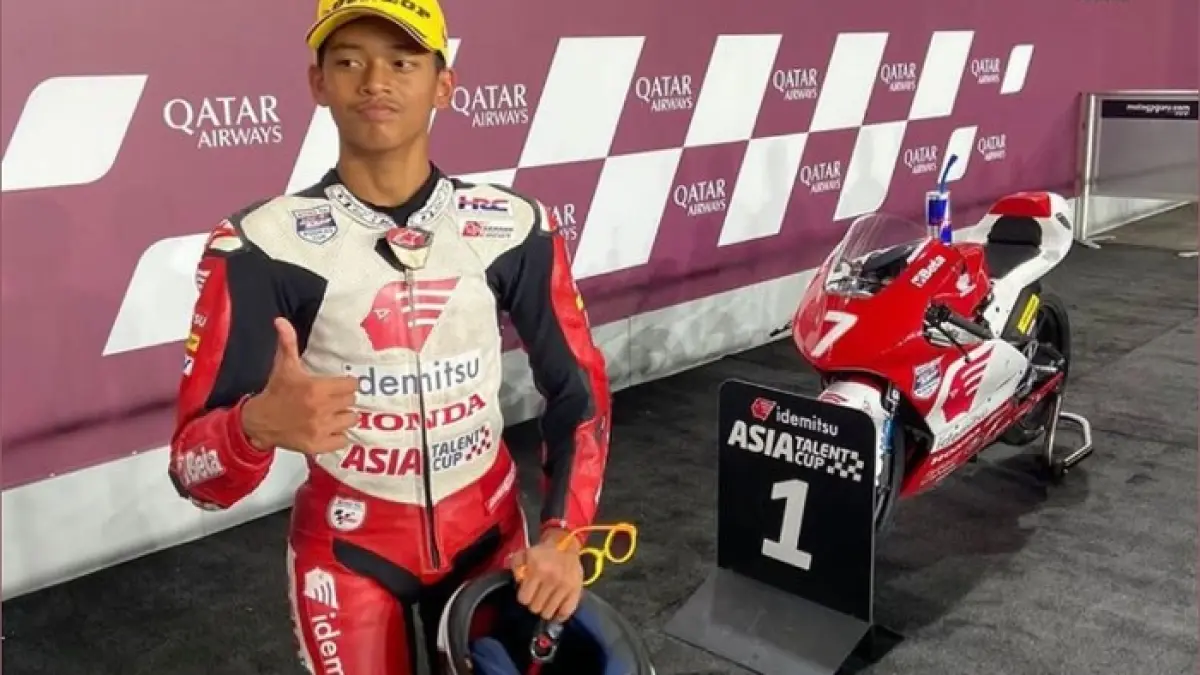 Sosok Veda Ega Pratama jadi sorotan! Dari Gunungkidul hingga podium Moto3 2026, ini perjalanan lengkapnya.