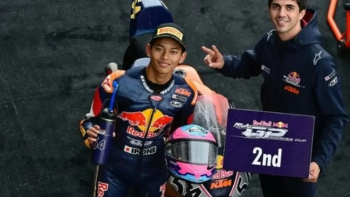 Veda Ega Pratama jadi rookie paling berbahaya Moto3 2026, siap bikin kejutan di Austin.