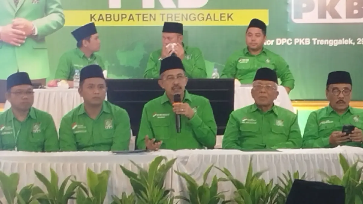 Proses muscab DPC PKB Trenggalek yang berakhir dengan penetapan lima calon ketua