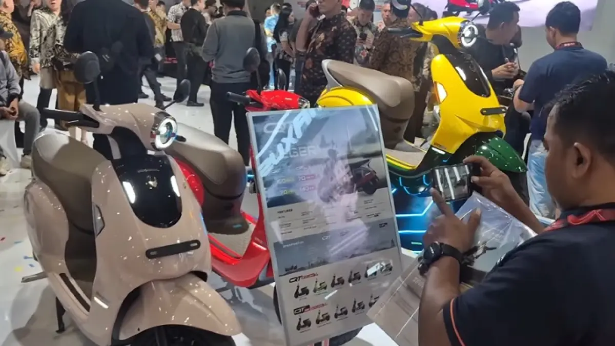 Indomobil eMotor QT, motor listrik paling unik Indonesia 2026 dengan desain retro futuristik, jarak tempuh panjang, dan fitur modern.