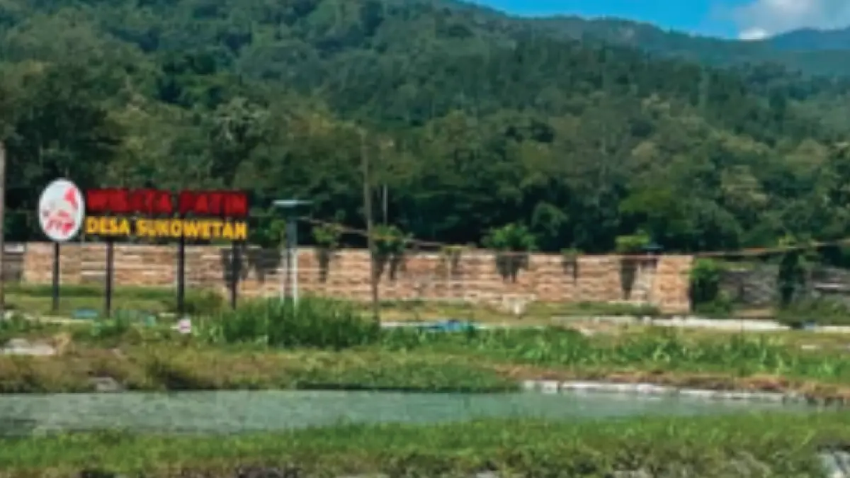 LEPAS PENAT: Wisata kolam pancing ikan patin di Desa Sukowetan, Kecamatan Karangan.
(GUNAWAN/RADAR TRENGGALEK)
