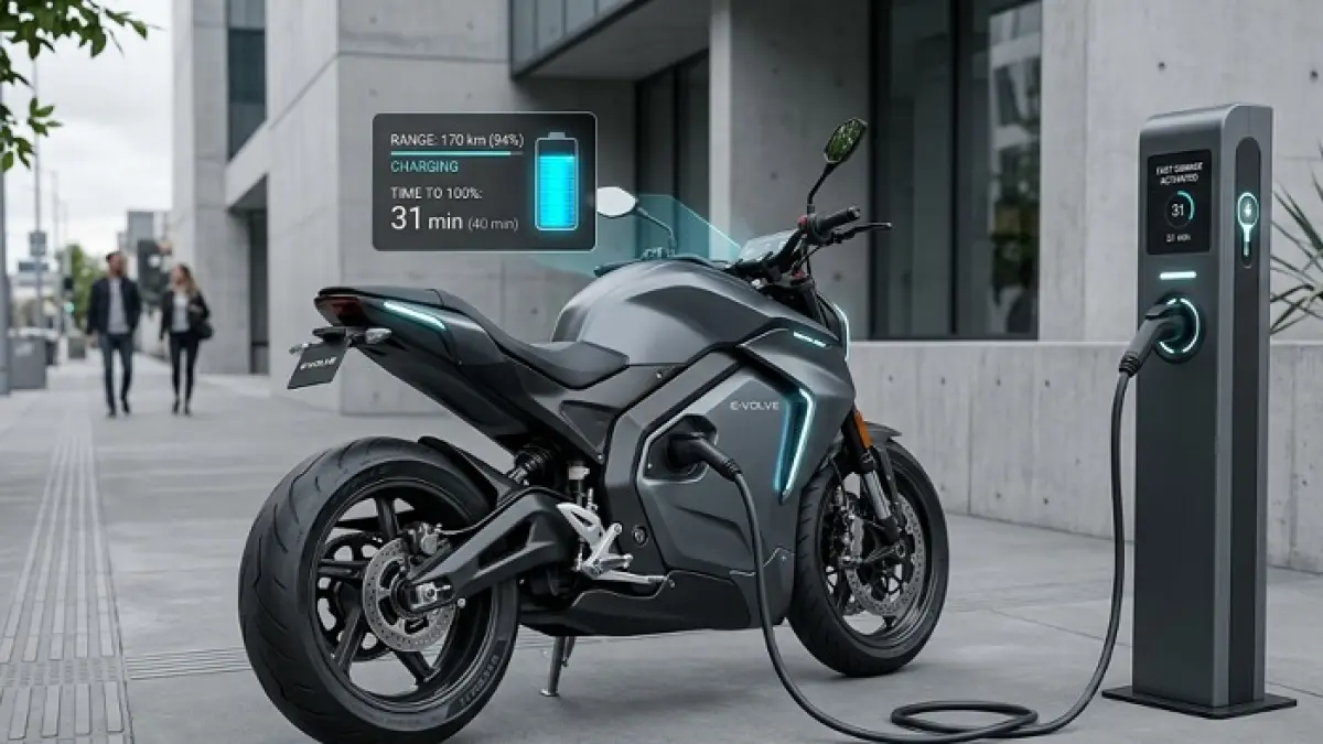Indomobil e-Motor Sprinto jadi sorotan karena desain mirip Honda, tapi punya fitur canggih dan jarak tempuh 110 km.