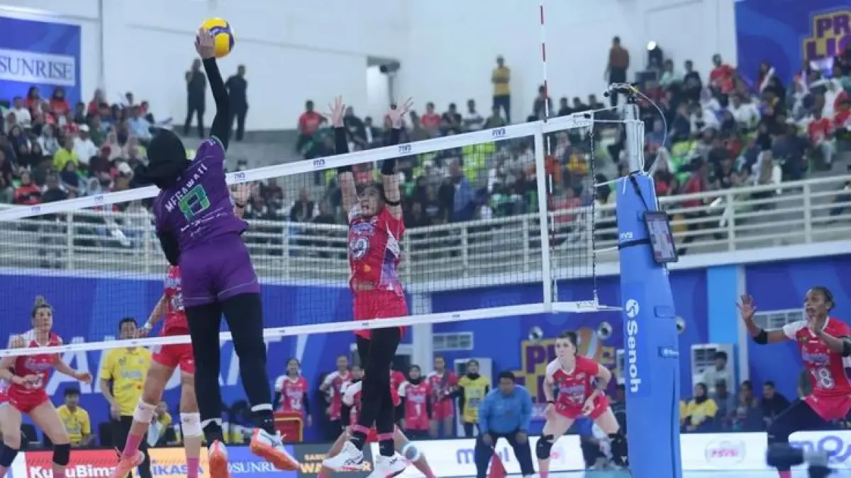 Hasil Proliga 2026: Pertamina Enduro kalahkan Falcons 3-0, tampil dominan dan kokoh di putaran pertama.