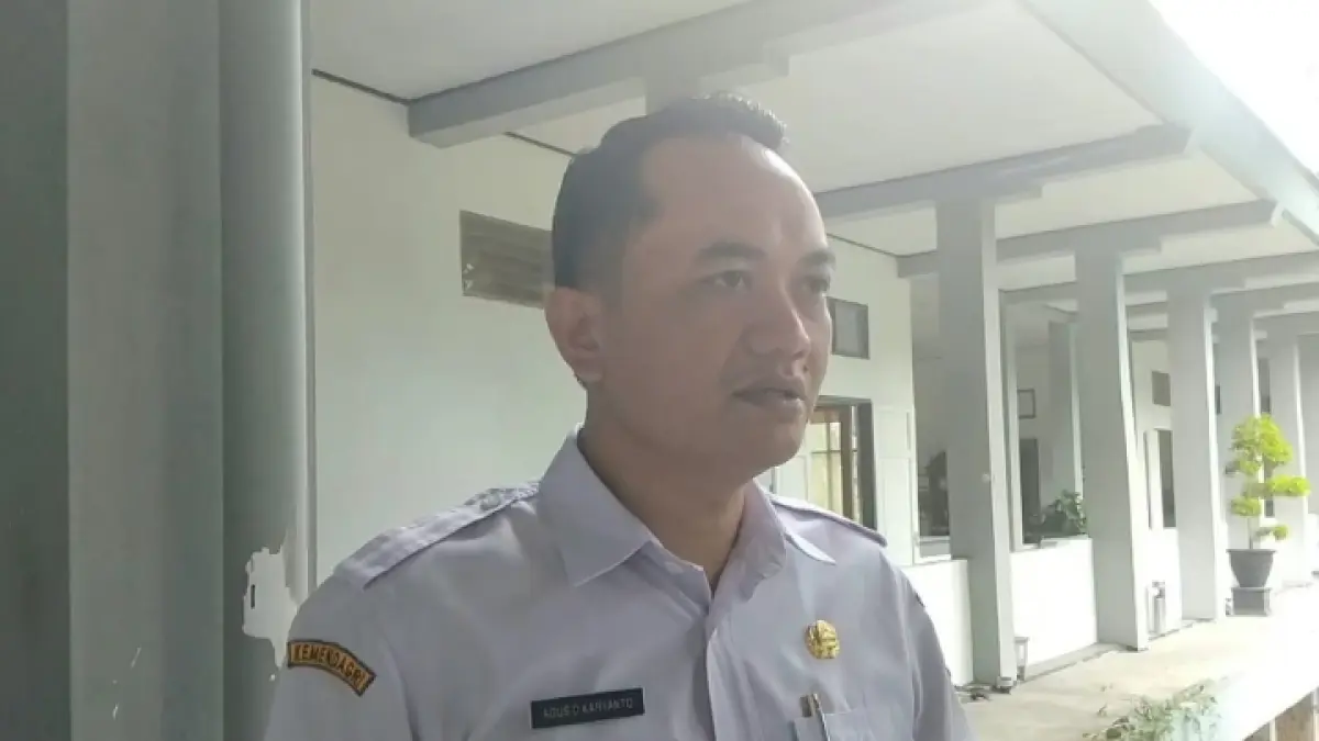 Agus Dwi Karyanto Kepala Disdik Trenggalek (FATRA ADITYA/RADAR TRENGGALEK)
