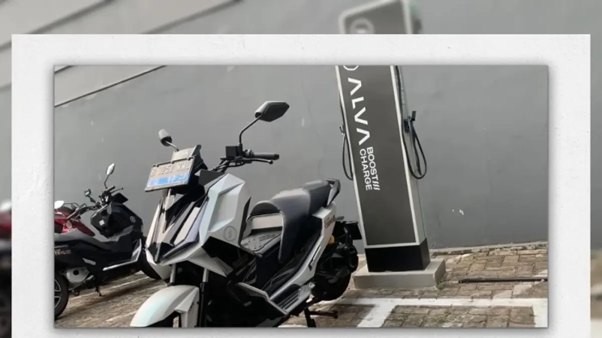 Alva Entry Next Generation hadir sebagai motor listrik hybrid jarak jauh, efisien, nyaman, dengan baterai LFP dan fitur berkendara modern.