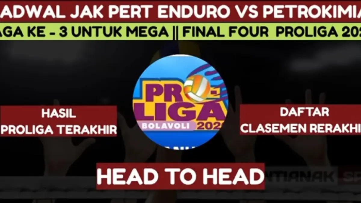 Pertandingan Proliga hari ini 2026 mempertemukan Gresik vs Pertamina Enduro. Simak jadwal, klasemen, dan prediksinya!