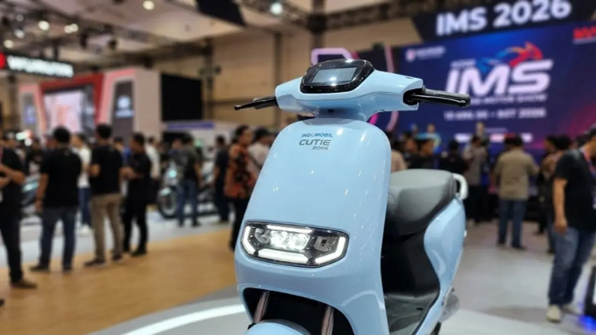 Indomobil Cutie 2026 hadir dengan desain imut bergaya Eropa, fitur modern, dan harga terjangkau di IMS 2026.
