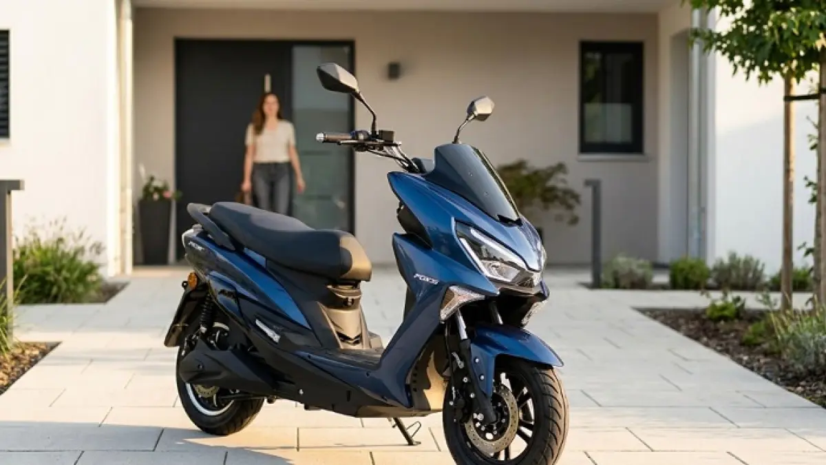 Polytron Fox S jadi tren motor listrik 2026, review ungkap desain stylish dan biaya cas super hemat hanya Rp2.500! Ilustrasi Gemini AI