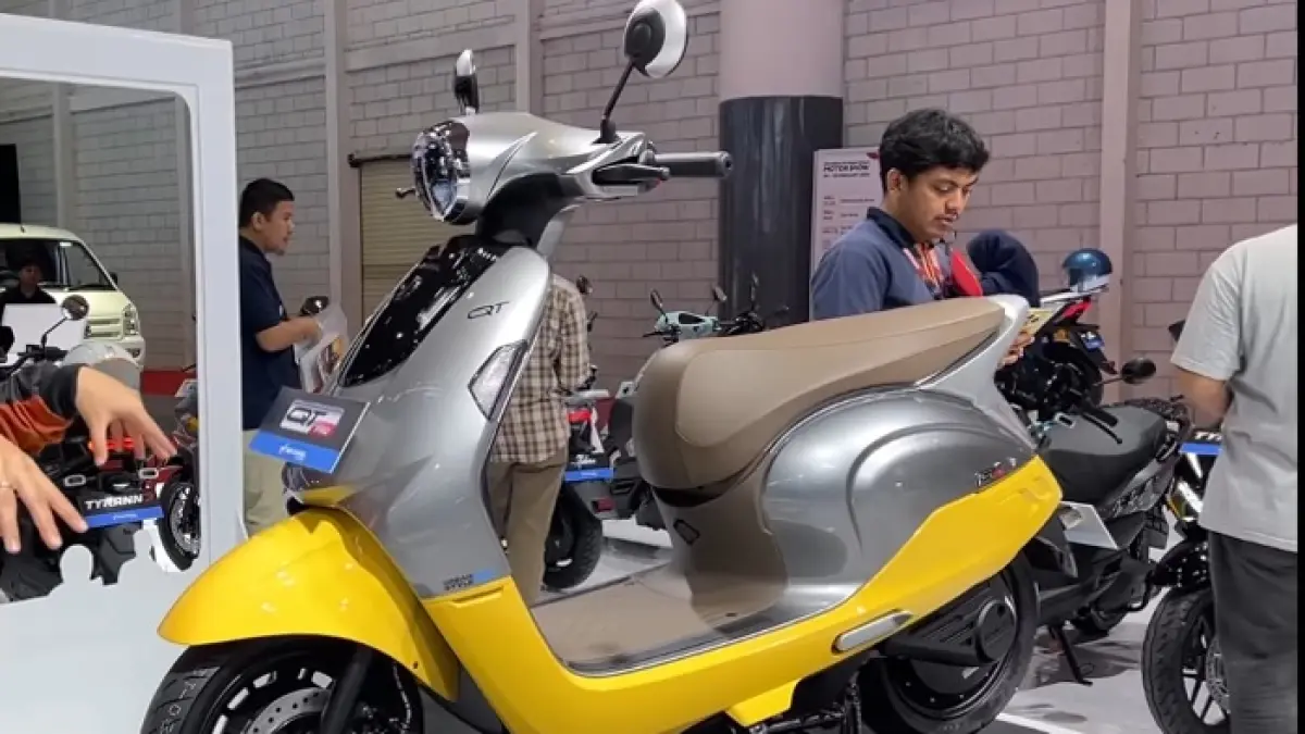 Indomobil Cutie harga terbaru 2026 mulai Rp15 jutaan, motor listrik stylish dengan fitur lengkap dan cocok untuk harian.