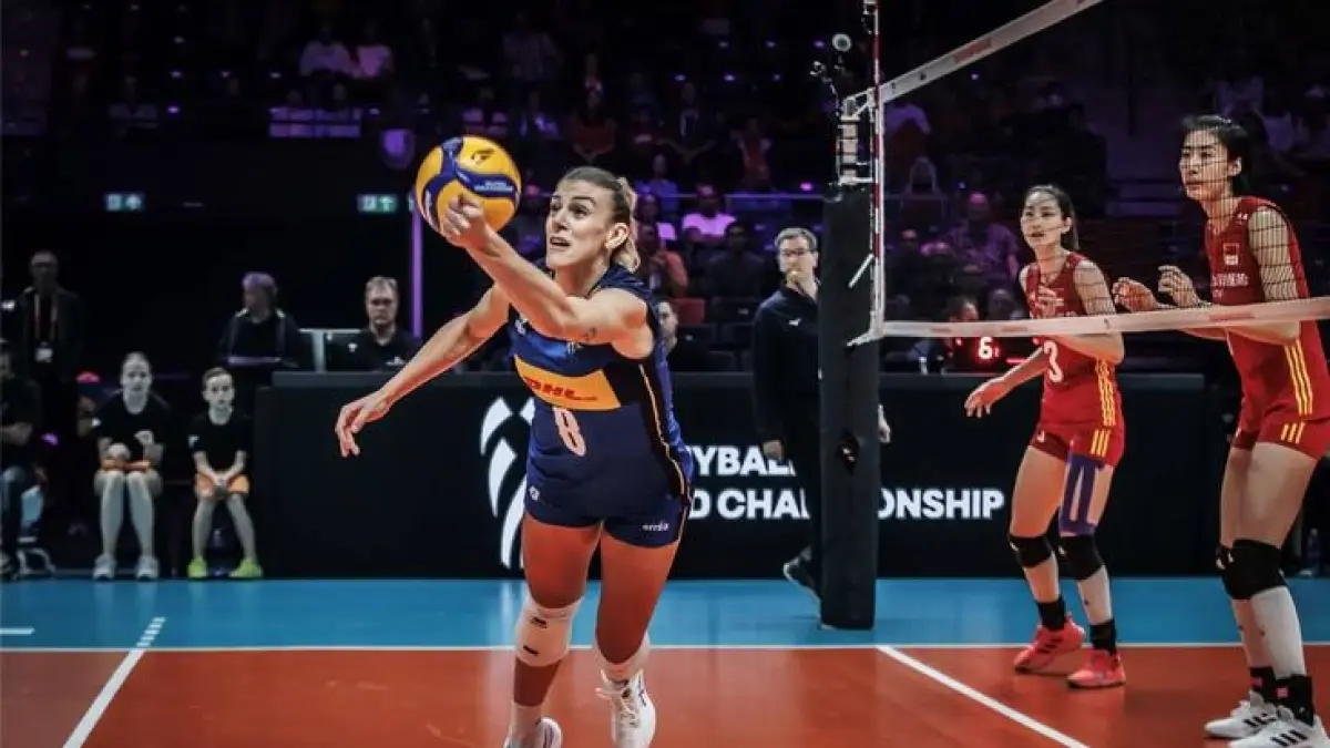 Megawati Hangestri tampil “monster” di Final Four Proliga 2026, bikin blok lawan tumbang saat Jakarta Pertamina Enduro vs Popsivo.(Pinterest)