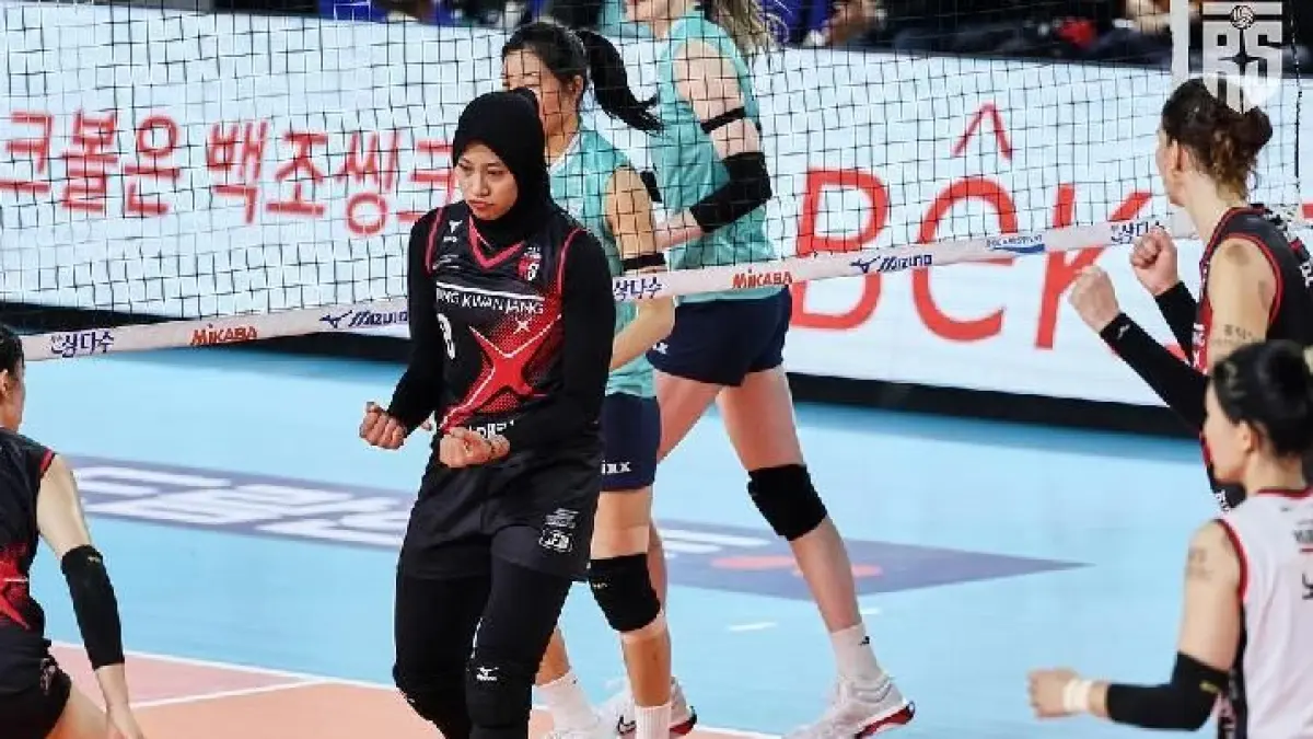 Megawati Proliga 2026 bersinar, dipuji pelatih Korea dan berpeluang comeback ke Liga Voli Korea musim depan.(Pinterest)