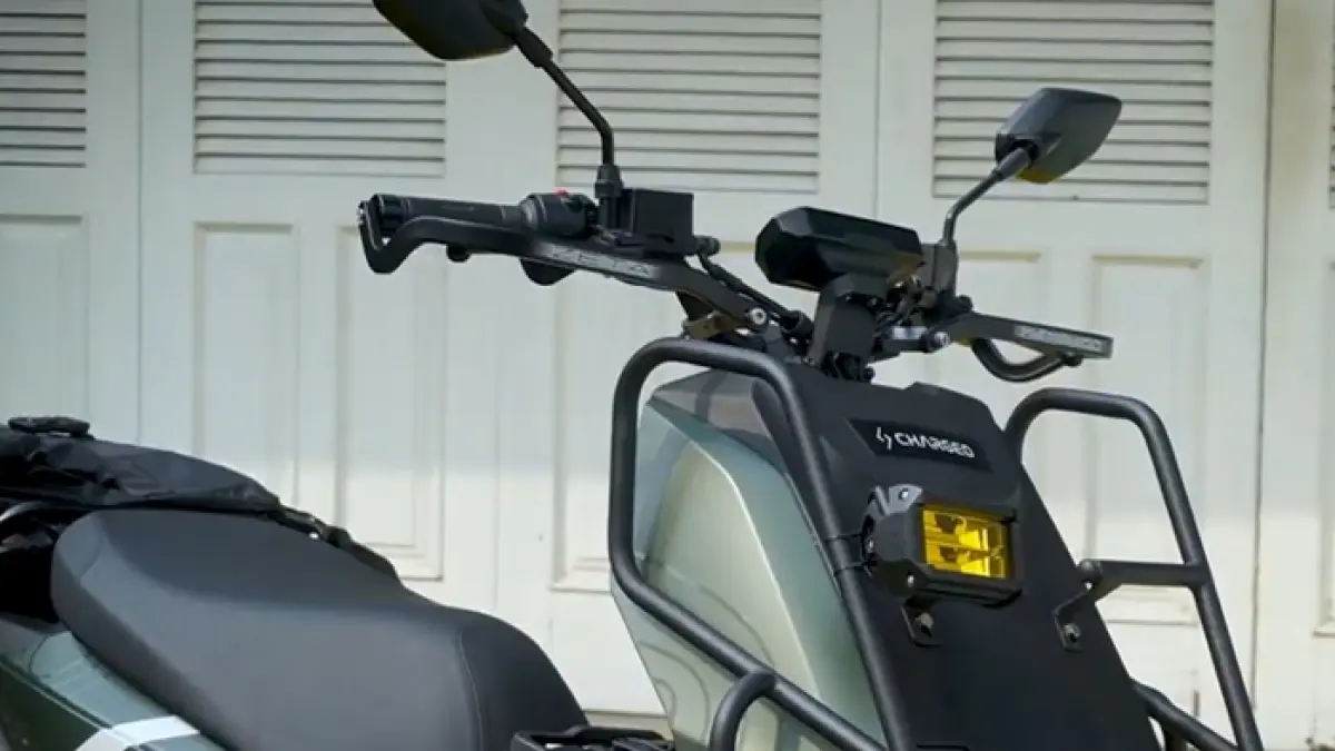 Motor listrik charge rimba spesifikasi 2026 hadir dengan baterai besar, fitur canggih, dan cocok untuk medan ekstrem seperti hutan.