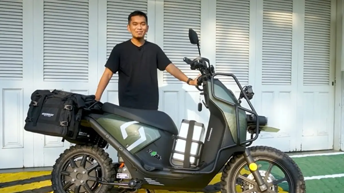 Motor listrik charge rimba spesifikasi hadir dengan jarak tempuh 300 km, fitur canggih, dan desain tangguh untuk medan ekstrem.