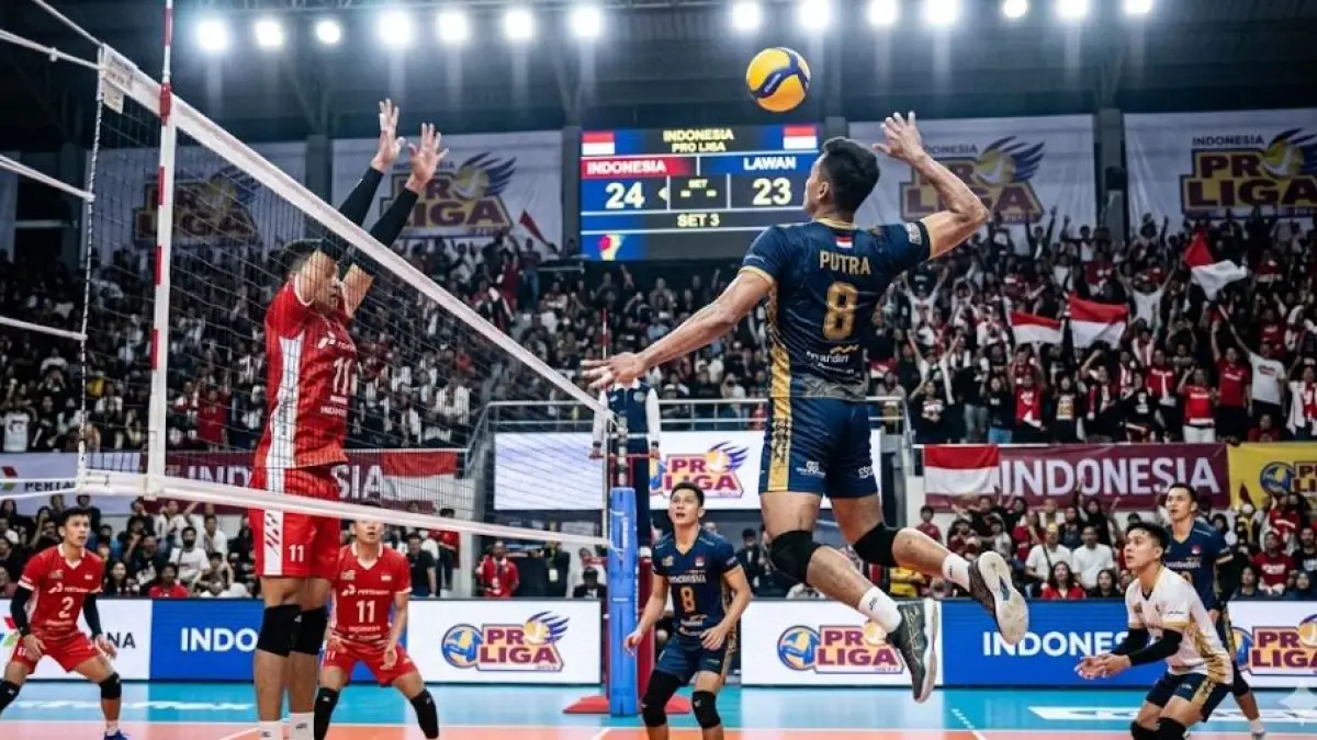 Jadwal Proliga 2026 hari ini Pertamina Enduro vs Elektrik PLN lengkap dengan klasemen, top skor, dan head to head.