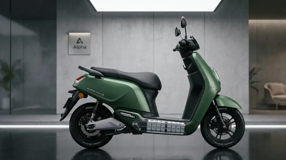 Alpha Servo X hadir dengan baterai LFP cepat, jarak 125 km, top speed 103 km/jam, motor listrik baru Rp44 jutaan